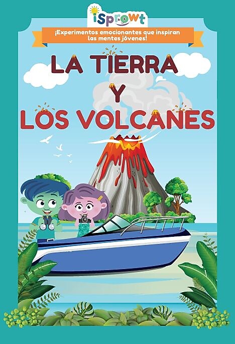 iSprowt Earth & Volcanoes Spanish Translation Workbook Kit, Multicolor (785459614557)