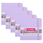 Talens Art Creation 4.7" x 4.7" Sketch Book, 80 Sheets/Book, 5/Bundle (TLN9314134M-5)