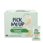Pick Me Up Provisions™ Roasted & Salted Cashews, 1.5 oz., 36 Bags/Box (PM62981)