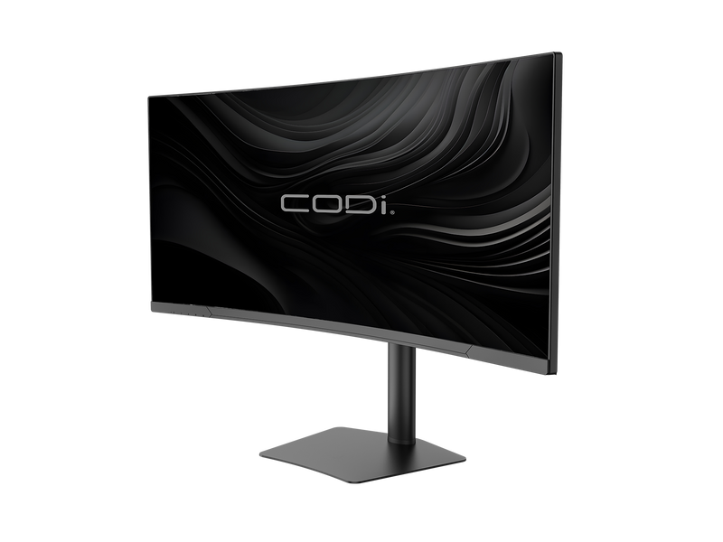 CODi 34" Ultrawide Curved 100Hz LED Monitor, Black (MO34H-UC)