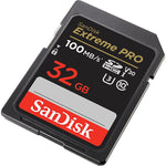 SanDisk Extreme PRO 32GB SDHC Memory Card, Class 10, UHS-I, V30 (SDSDXXO-032G-ANCIN)