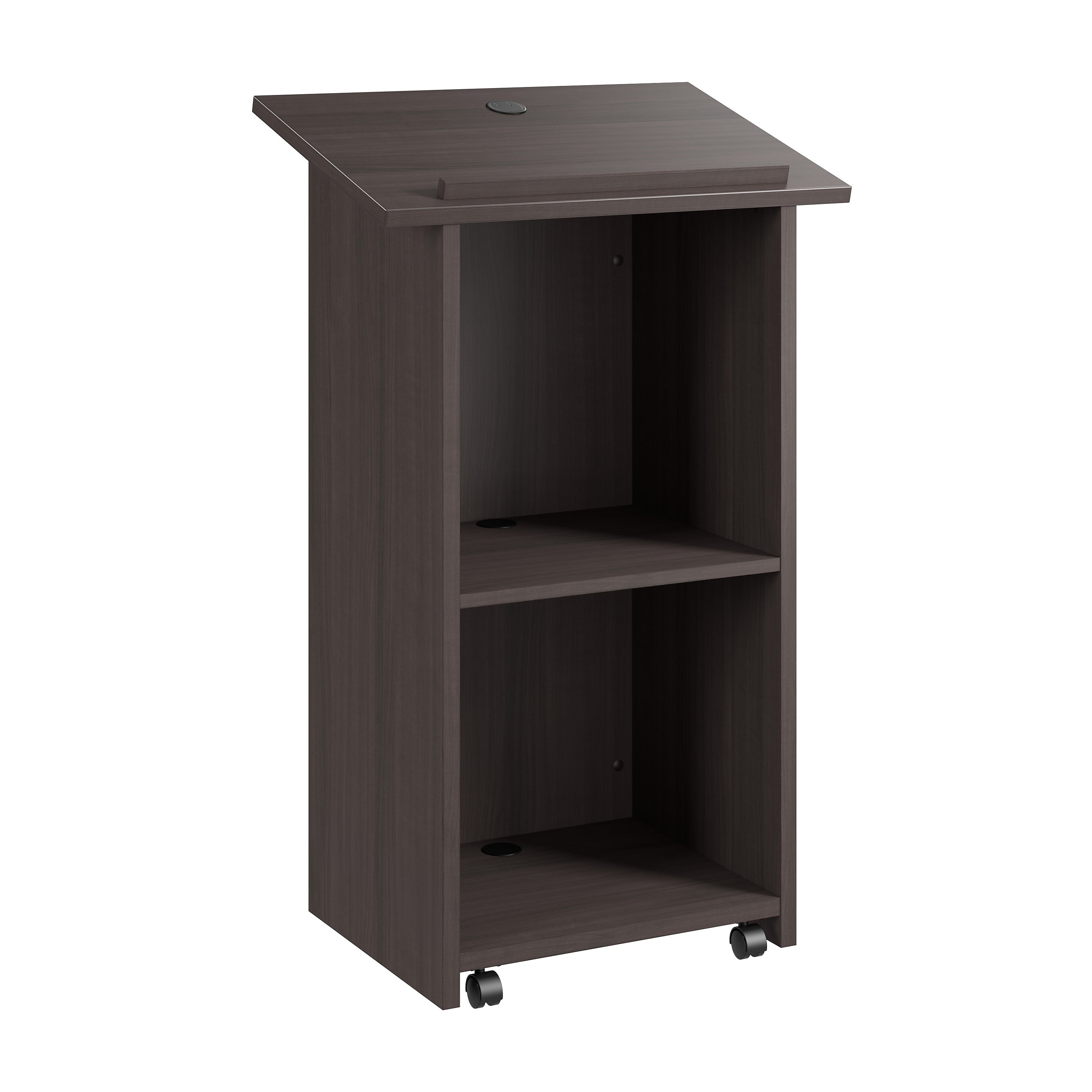 Bush Business Furniture Envision 48"H Podium Lectern, Storm Gray (NVD129SG)
