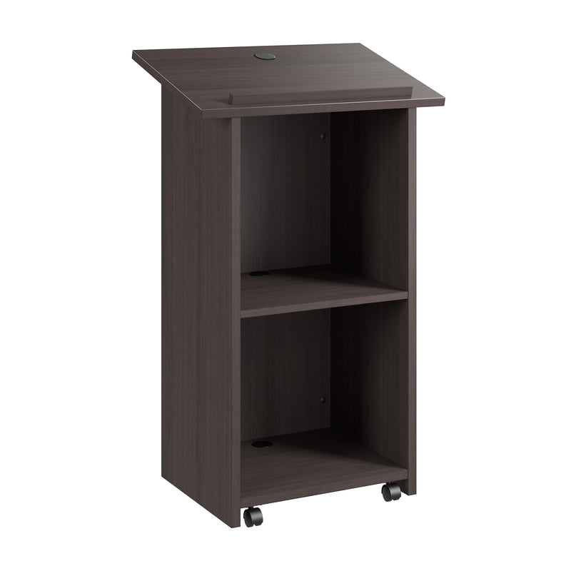 Bush Business Furniture Envision 48"H Podium Lectern, Storm Gray (NVD129SG)