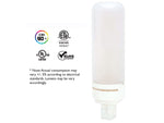 Viribright 8-Watts Soft White LED PL Commercial Bulb, 6/Pack (750156)