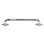 Dynarex Rotating Flange Knurled Grab Bar, 16" Inches, Chrome (10312)