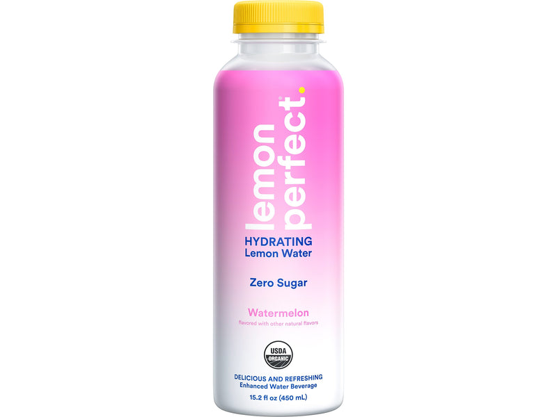 Lemon Perfect Flavored Hydrating Water, 15.2 fl. oz., 12 Bottles/Case (11051)