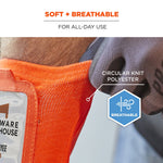 Ergodyne Squids 3388 Armband ID Badge Holder, Orange (19961)