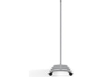 Luxor Freestanding 3-Panel Mobile Magnetic Whiteboard Room Divider, 53.5"H x 91"W, White (MB9152WW)