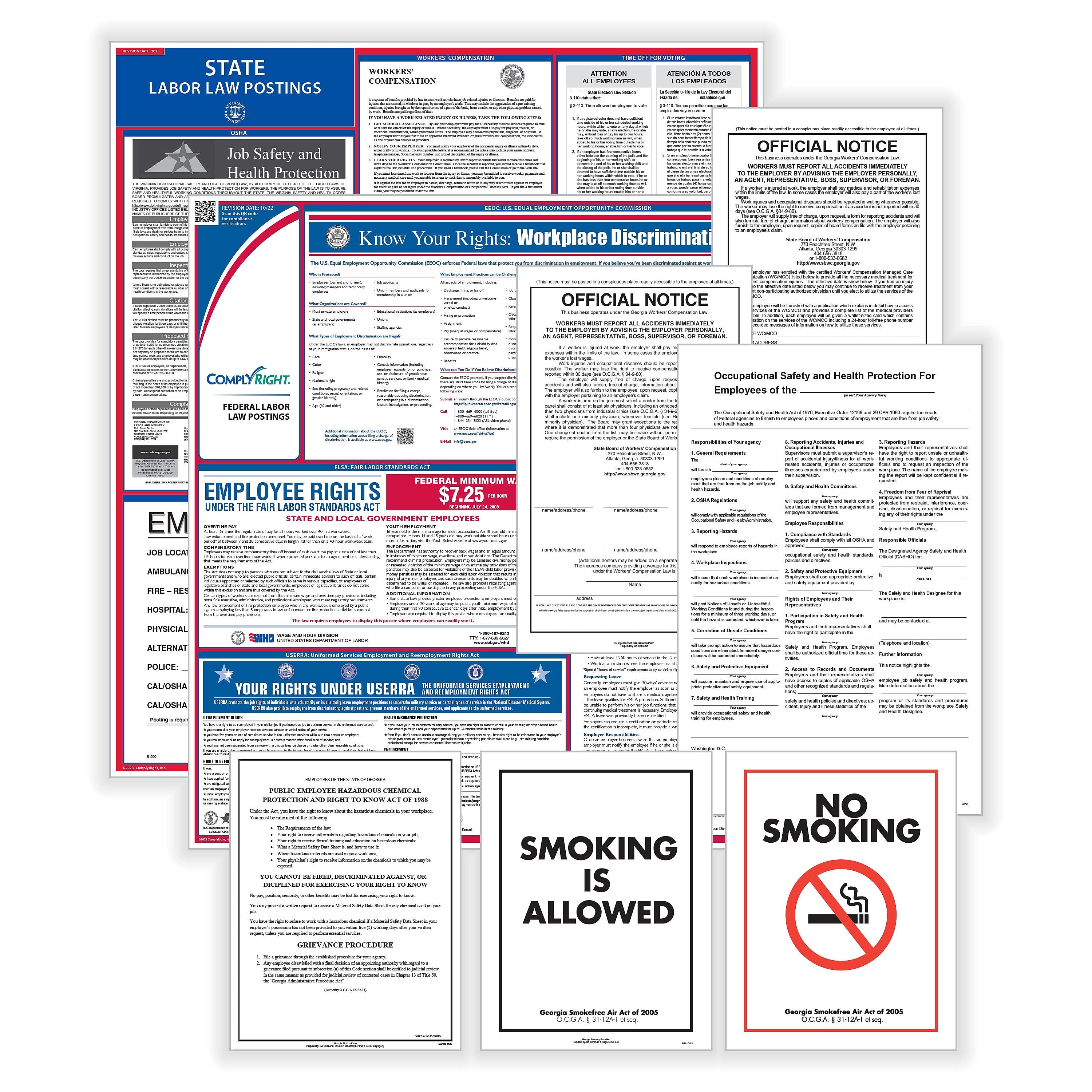 ComplyRight Federal, State and Public Sector (English) Labor Law 1-Year Poster Service, Wisconsin (U1200CPSECWI)