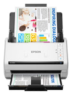 Epson DS-530 II Duplex Document Scanner, White/Black (B11B261202)