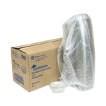CONTAINER,HINGED LID,CLR