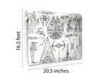 RoomMates Star Wars Blueprint Contemporary Wallpaper, Movies & TV (RMK11036WP)