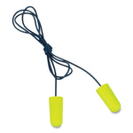 E-A-Rsoft Metal Detectable Soft Foam Earplugs, Corded, 32 Nrr, Poly Bag, 200 Pairs/box