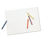 Multi-Program Picture Story Paper, 16 Lb, 5/8" Long Rule, One-Sided, 9 X 12, 500/pack