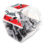 Mini Permanent Marker, Fine Bullet Tip, Black, 72/pack
