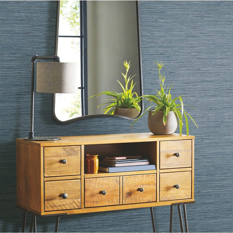 York Wallcoverings Faux Grasscloth Peel and Stick Wallpaper (RMK11314WP)