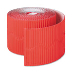 Bordette Decorative Border, 2.25" x 50 ft, Flame Red