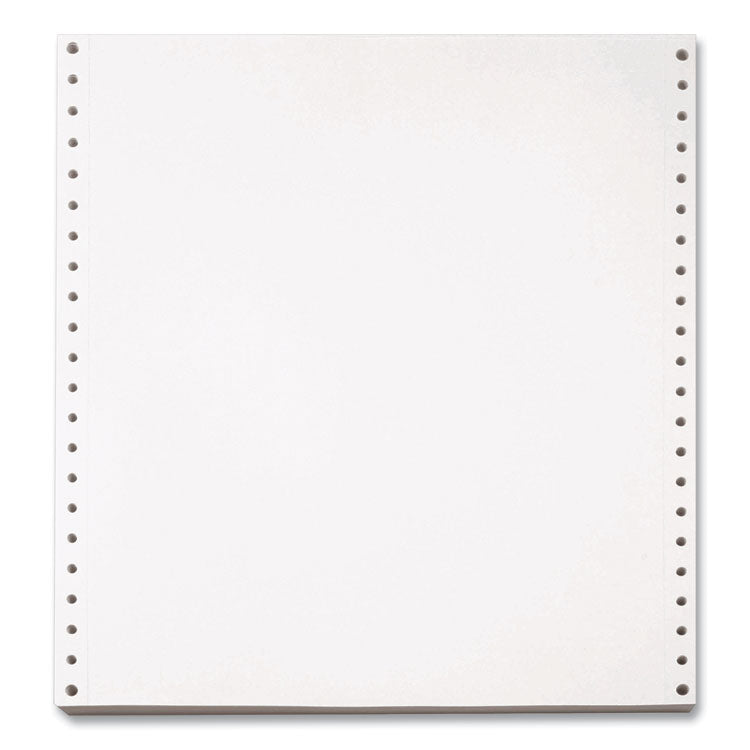 Computer Printout Paper, 1-Part, 20 lb Bond Weight, 9.5 x 11, White, 2,700/Carton