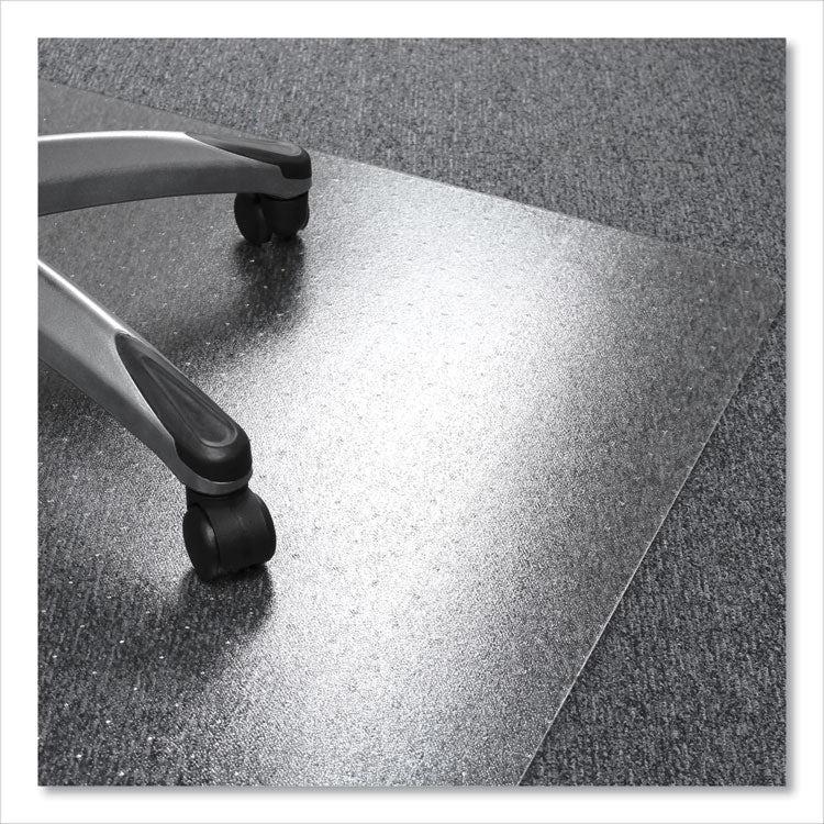 Cleartex Ultimat Polycarbonate Chair Mat for High Pile Carpets, 60" w x 48" l, Clear