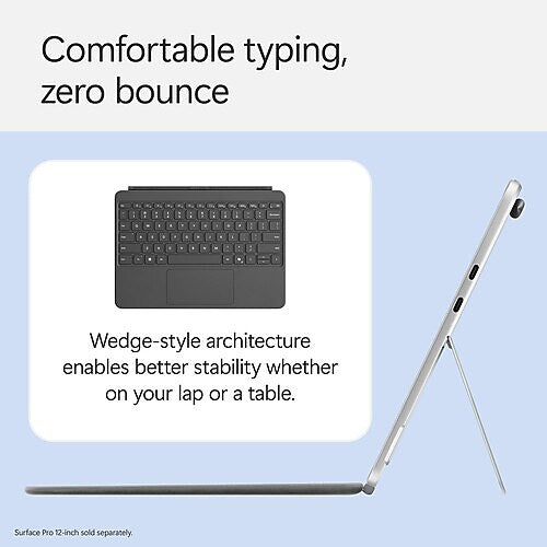 Microsoft Surface Pro 12" Keyboard Cover, Slate (EP2-32033)