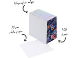 Pukka Pad Bloom Memo Block, 3.15" x 3.15", Multicolor, 500 Sheets/Pad, 2 Pads/Pack (9514-BLM)
