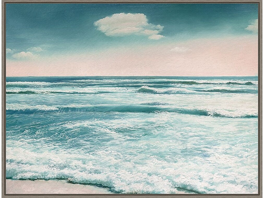 Amanti Art Day Break Beach, Canvas, 30" x 23" (A42675515609)