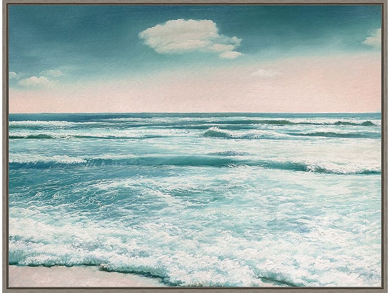 Amanti Art Day Break Beach, Canvas, 30" x 23" (A42675515609)