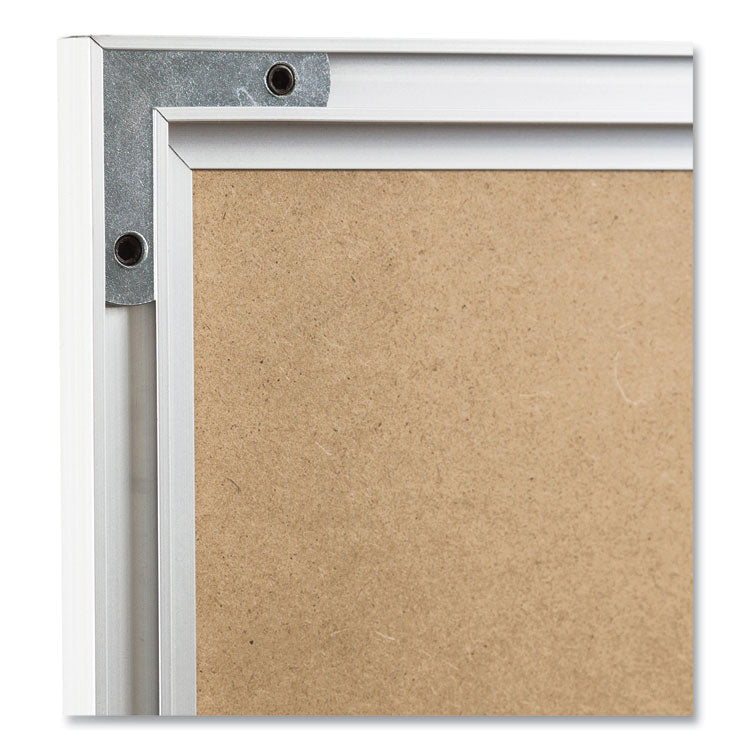 Magnetic Dry Erase Board with Aluminum Frame, 72" x 48" (Actual Size: 70" x 47"), White Surface, Satin Aluminum Frame