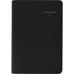2026 AT-A-GLANCE QuickNotes 5" x 8" Daily & Monthly Appointment Book, Faux Leather Cover, Black (76-04-05-26)