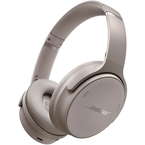 Bose QuietComfort Wireless Noise Canceling Over-Ear Headphones, Bluetooth, Sandstone (884367-1100)