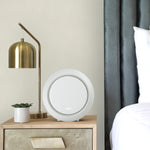 Pure Enrichment PureZone Halo True HEPA Air Purifier, Oyster Gray (PEAIRDSK-OG)