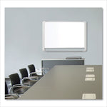 Gold Ultra Magnetic Dry Erase Boards, 36" x 24", White Surface, White/Natural Aluminum Frame
