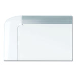 Gold Ultra Magnetic Dry Erase Boards, 36" x 24", White Surface, White/Natural Aluminum Frame