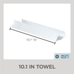 Pacific Blue Select Premium C-Fold Paper Towels, 2-ply, 120 Sheets/Pack, 12 Packs/Carton (23000)