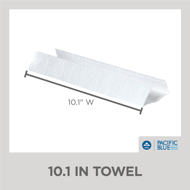 Pacific Blue Select Premium C-Fold Paper Towels, 2-ply, 120 Sheets/Pack, 12 Packs/Carton (23000)