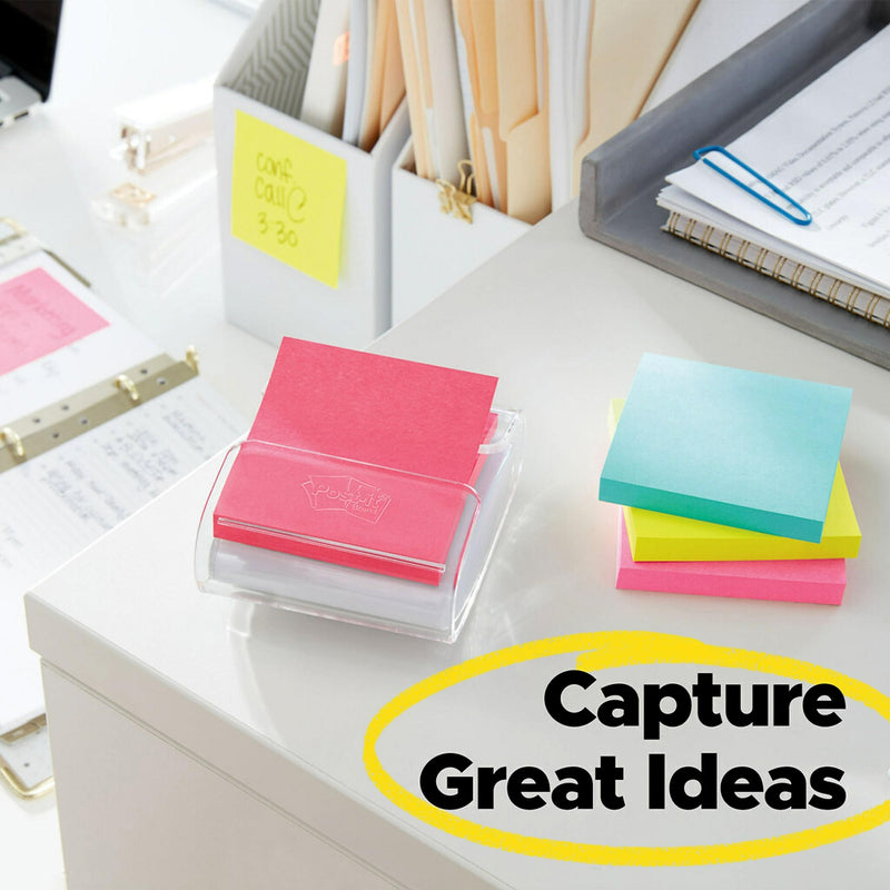 Post-it Pop-up Notes, 3" x 3", Poptimistic Collection, 100 Sheet/Pad, 18 Pads/Pack (R33018CTCP)