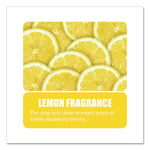 Water-Soluble Deodorant, Lemon Scent, 1 Gal Bottle, 4/carton