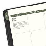 2025-2026 AT-A-GLANCE Recycled 8.25" x 11" Academic Weekly & Monthly Appointment Book, Faux Leather Cover, Black (70-957G-05-26)