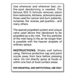 Aerosol Room Deodorant, Sunburst Scent, 15 Oz Can, 12/carton