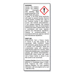 D-Vour Absorbent Powder, Lemon, 16 oz Canister, 6/Carton