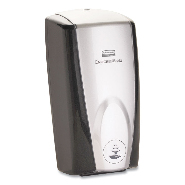 Autofoam Touch-Free Dispenser, 1,100 Ml, 5.2 X 5.25 X 10.9, Black/chrome