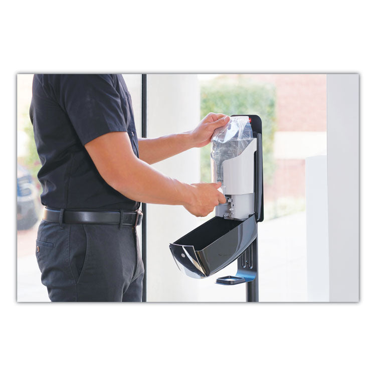 Autofoam Touch-Free Dispenser, 1,100 Ml, 5.2 X 5.25 X 10.9, Black/chrome