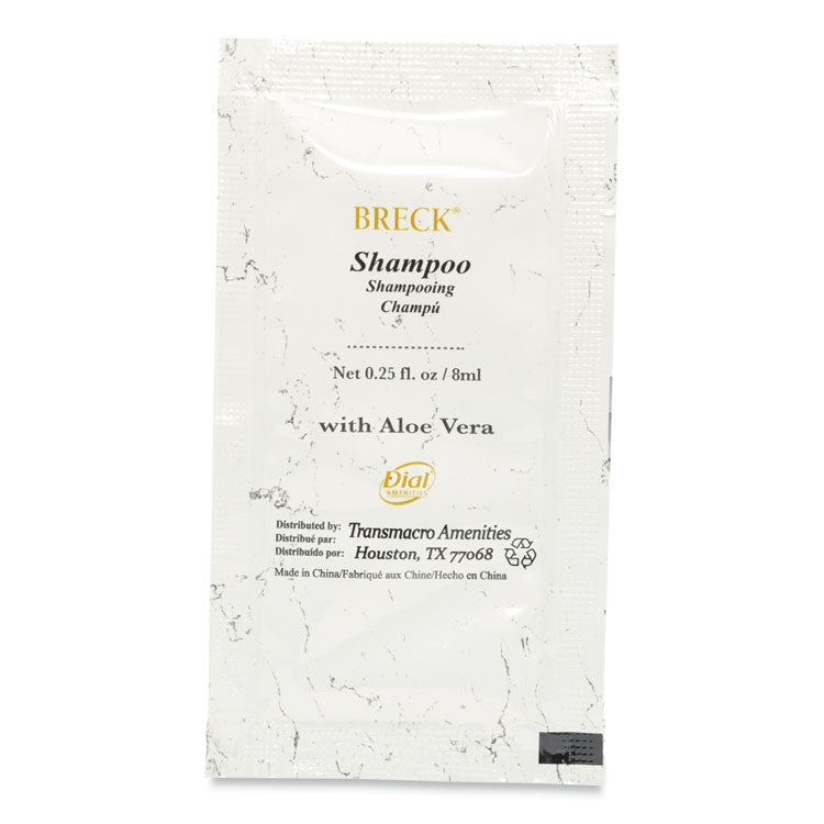 Shampoo, Fresh Scent, 0.25 oz, 500/Carton