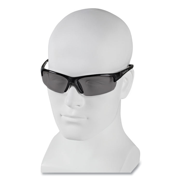 Equalizer Safety Glasses, Gunmetal Frame, Smoke Lens, 12/Box