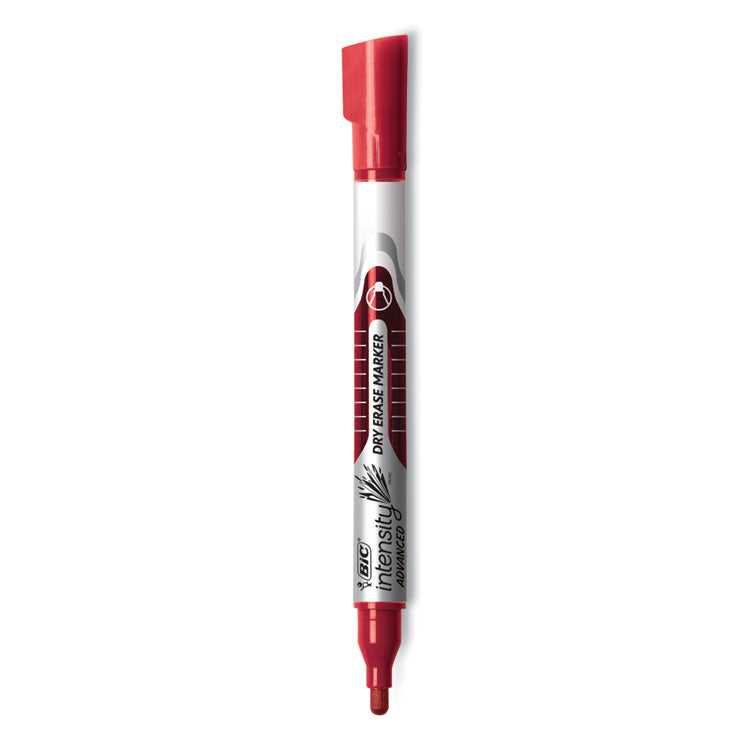 Intensity Advanced Dry Erase Marker, Medium Bullet Tip, Assorted Colors, 4/pack