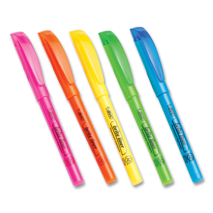 Brite Liner Highlighter Value Pack, Assorted Ink Colors, Chisel Tip, Assorted Barrel Colors, 24/set