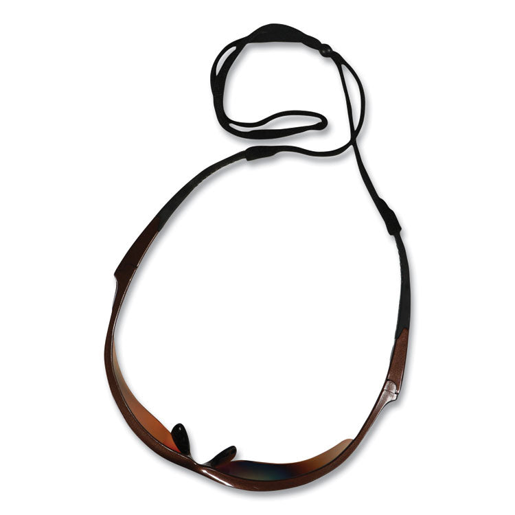 Nemesis Safety Glasses, Brown Frame, Brown Lens, 12/Box