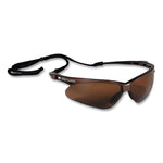 Nemesis Safety Glasses, Brown Frame, Brown Lens, 12/Box