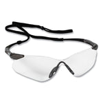 Nemesis Vl Safety Glasses, Gunmetal Frame, Clear Anti-Fog Lens, 12/Box