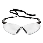 Nemesis Vl Safety Glasses, Gunmetal Frame, Clear Anti-Fog Lens, 12/Box